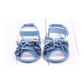 O New Summer Denim Bow Baby Toddler Sandals